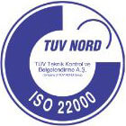 TÜV Nord ISO 22000 Logo